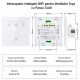 Comutator tactil inteligent pentru ventilator Wifi Tuya